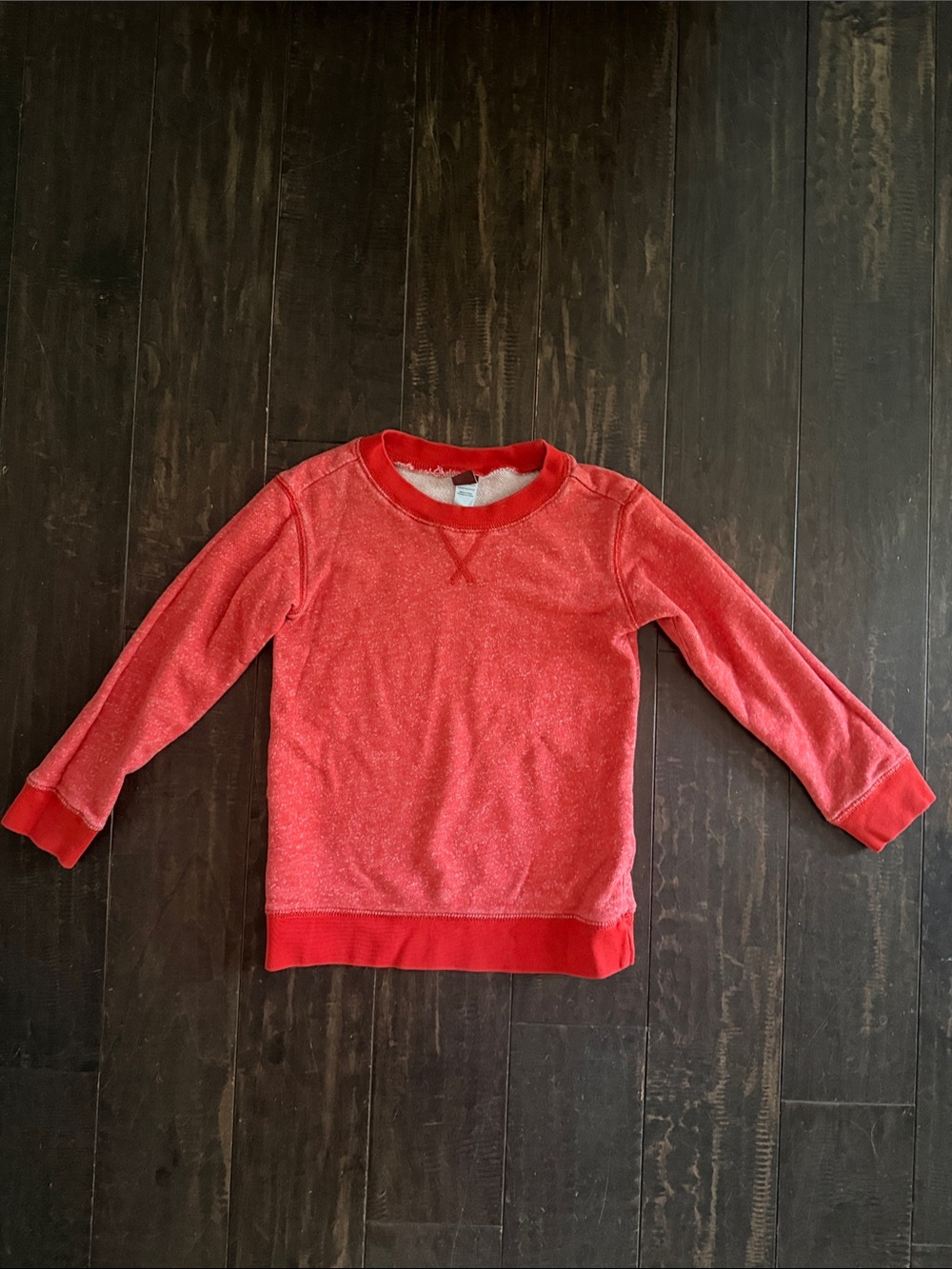 Tea Collection Kids Red Crewneck Sweatshirt